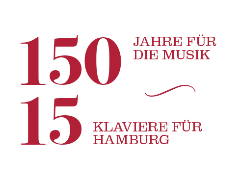 150 Jahre für die Musik - 15 Klaviere für Hamburg
